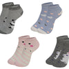 Fröhliche Mädchensocken QW2020 6 Paar