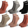 Damen-Knöchelsocken Z876 - 6 Paar