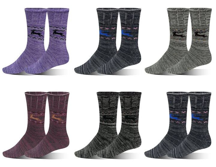 Women's medical thermal socks SSW043 4 pairs