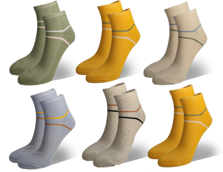 Women's ankle medical socks Z884 - 6 pairs