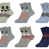 Fröhliche Mädchensocken QW3046, 6 Paar