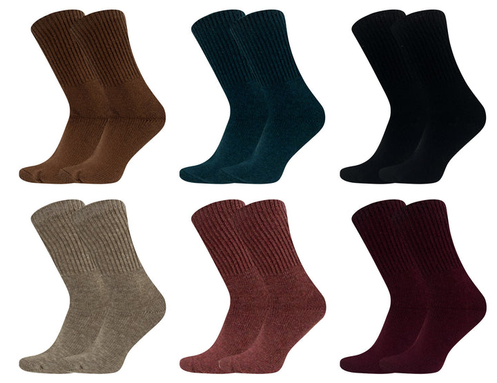 Women's wool thermal socks LY253 4 pairs