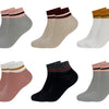 Damen-Knöchelsocken CW407, 6 Paar