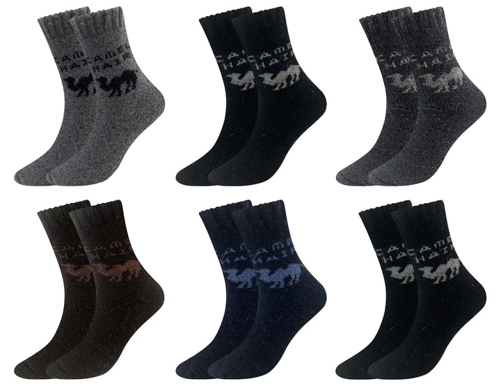 Boys' thermal socks QM30 6 pairs
