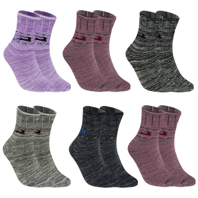 Women's medical thermal socks SSW043 4 pairs