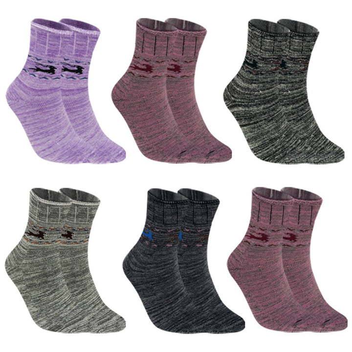 Women's medical thermal socks SSW043 4 pairs