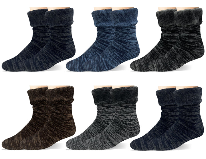 Men's wool thermal socks ALPACA ZCMW9141 3 pairs