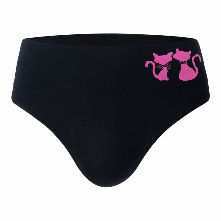 High waisted seamless panties GREE-6312 -3pcs in a package