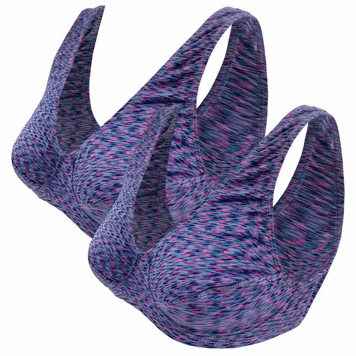 Bra without padding and underwire FAN-159 2pcs