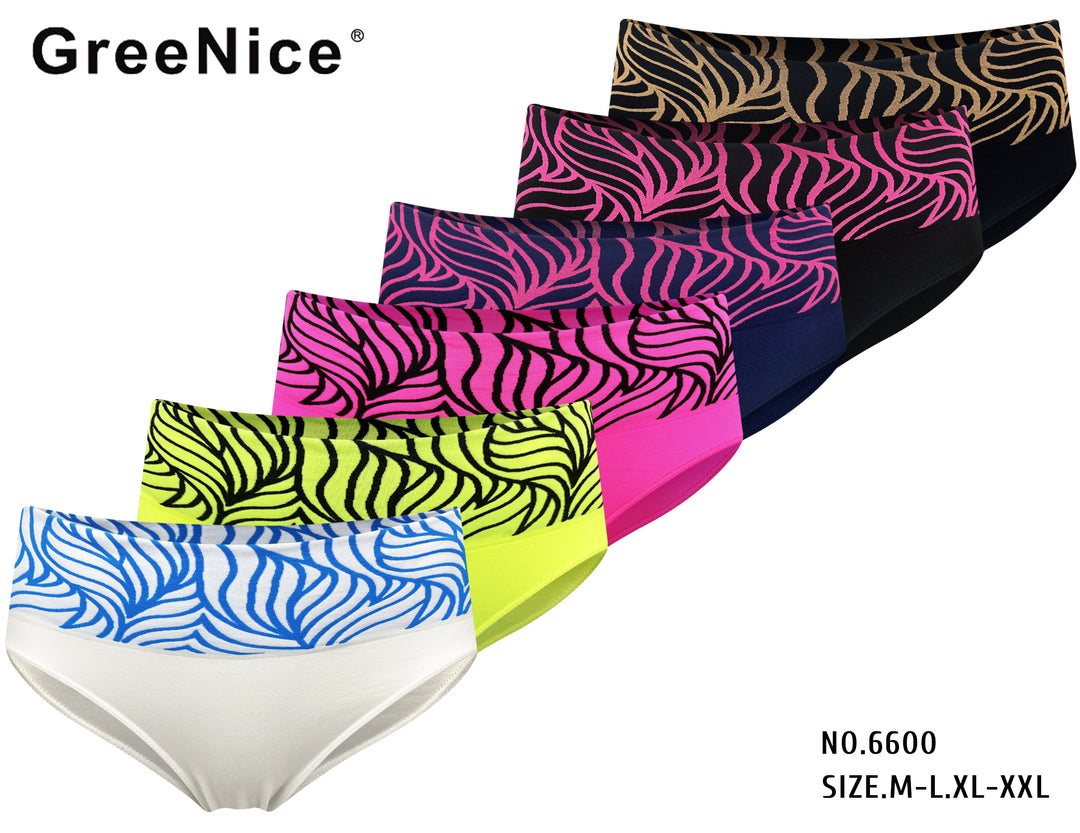 Seamless panties GREE-6600 - 3 pieces per pack