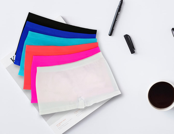 Women's seamless boxers GREE-6746 - 3 pieces in a pack