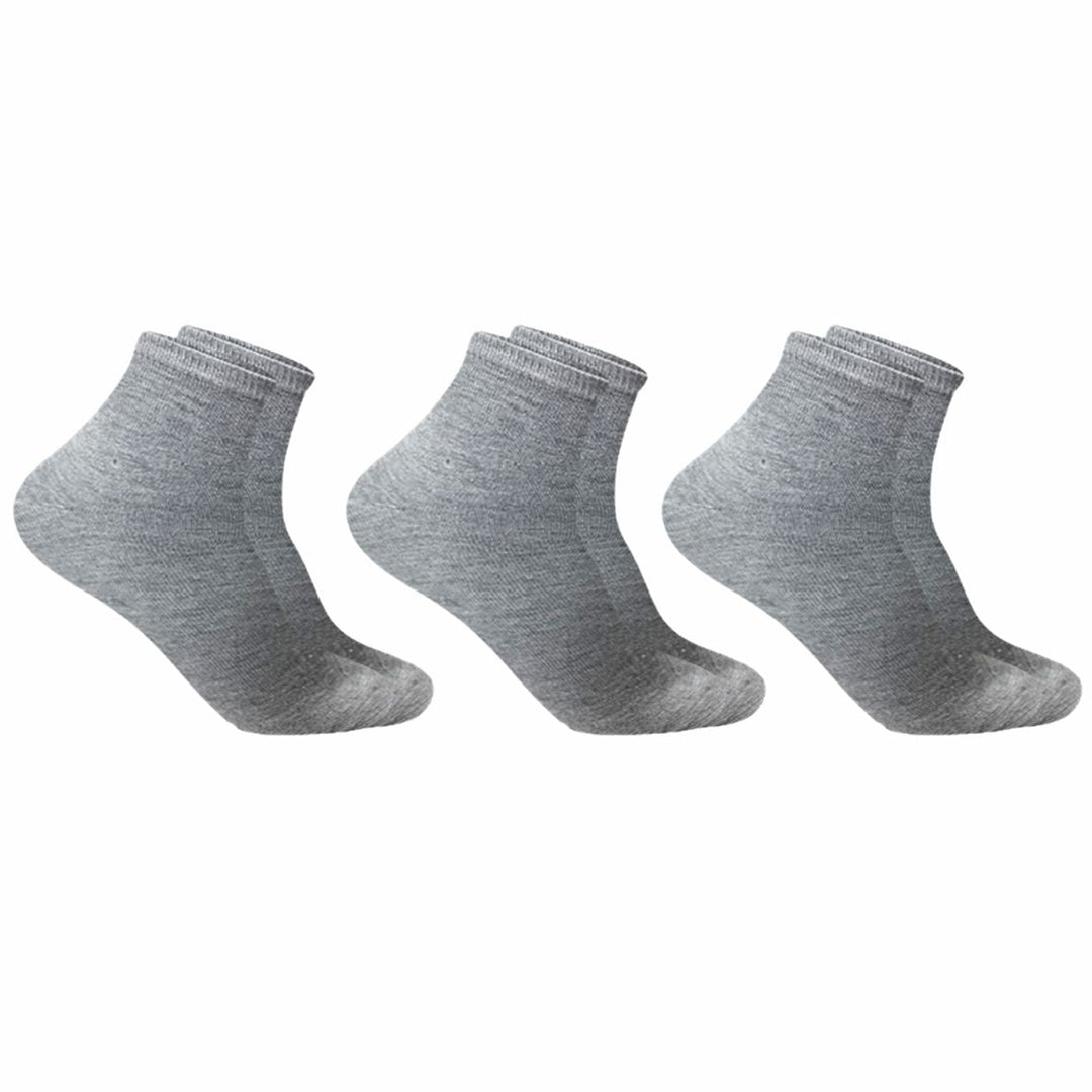 Men's ankle socks LM200 6 pairs