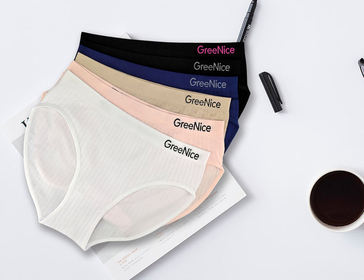 Seamless soft comfort panties GREE-6572 - 3 pcs in a pack