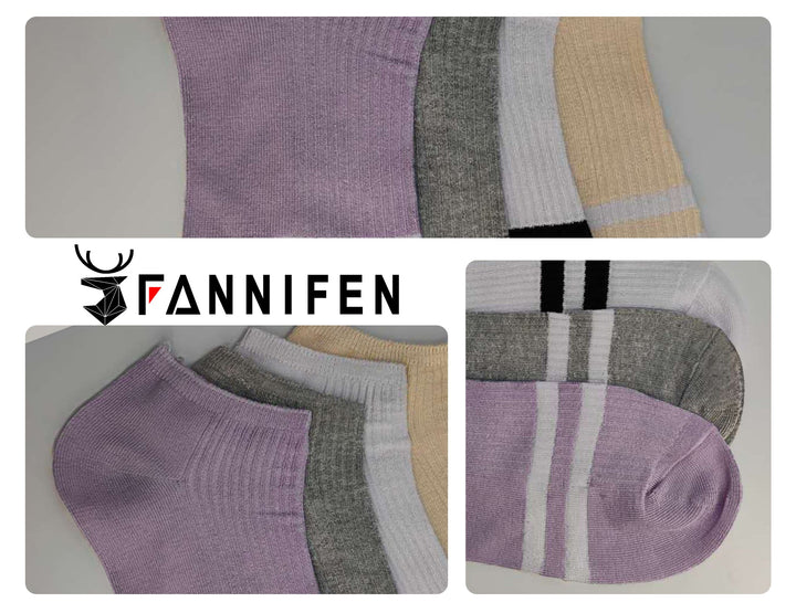 Women's ankle socks Z871 - 6 pairs