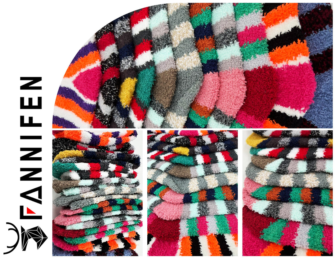 Women's furry thermal socks ZWD-202 6 pairs