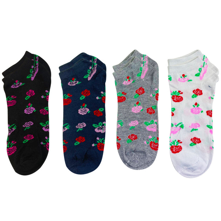 Women's ankle socks LW077 6 pairs