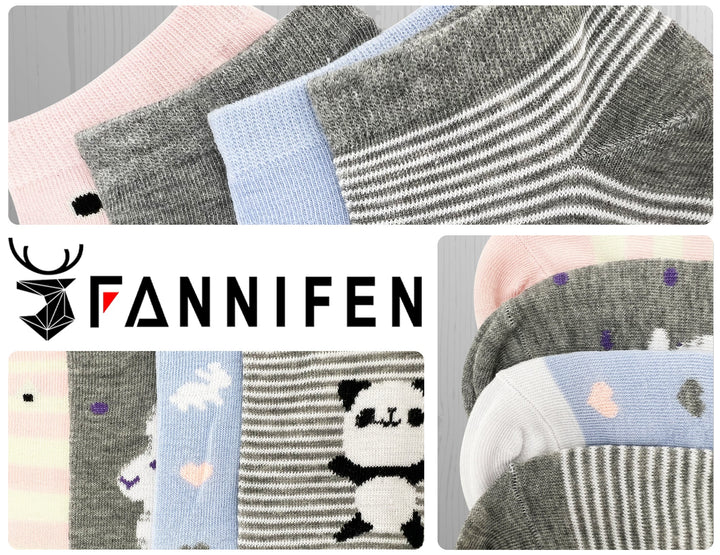 Girls' cheerful socks QW2020 6 pairs