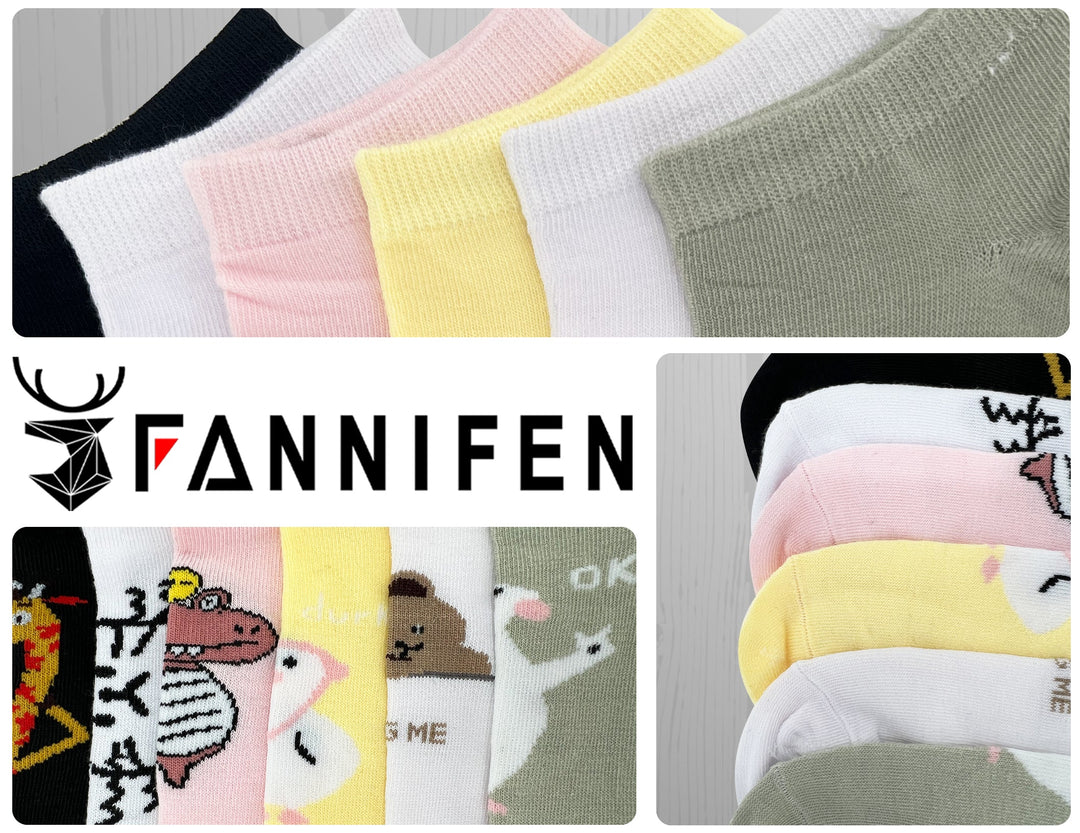 Girls' cheerful socks Animals QW2022 6 pairs