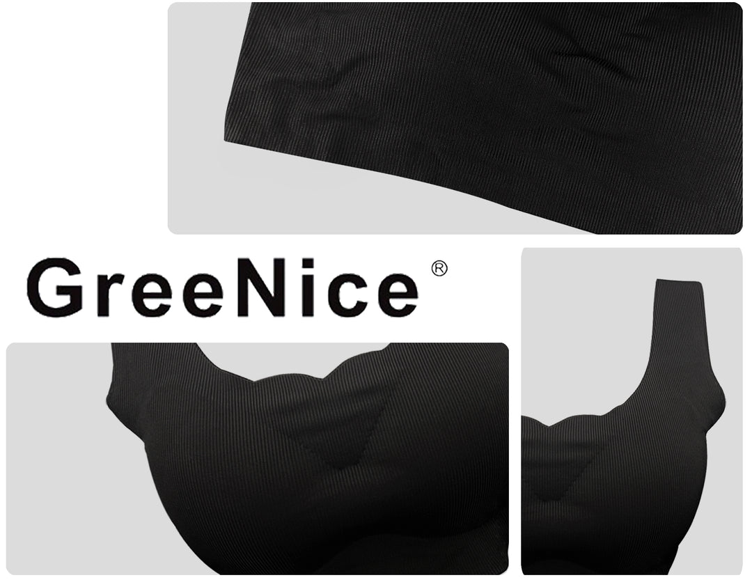 Women's Full Figure Beauty Back Smoothing Seamless Bra GREE-9521Z