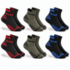 Herren Knöchel Baumwolle atmungsaktive leichte elastische Socken HCM6330 6 Paar