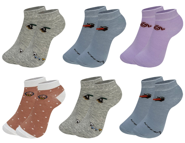 Women's ankle socks CW401 6 pairs