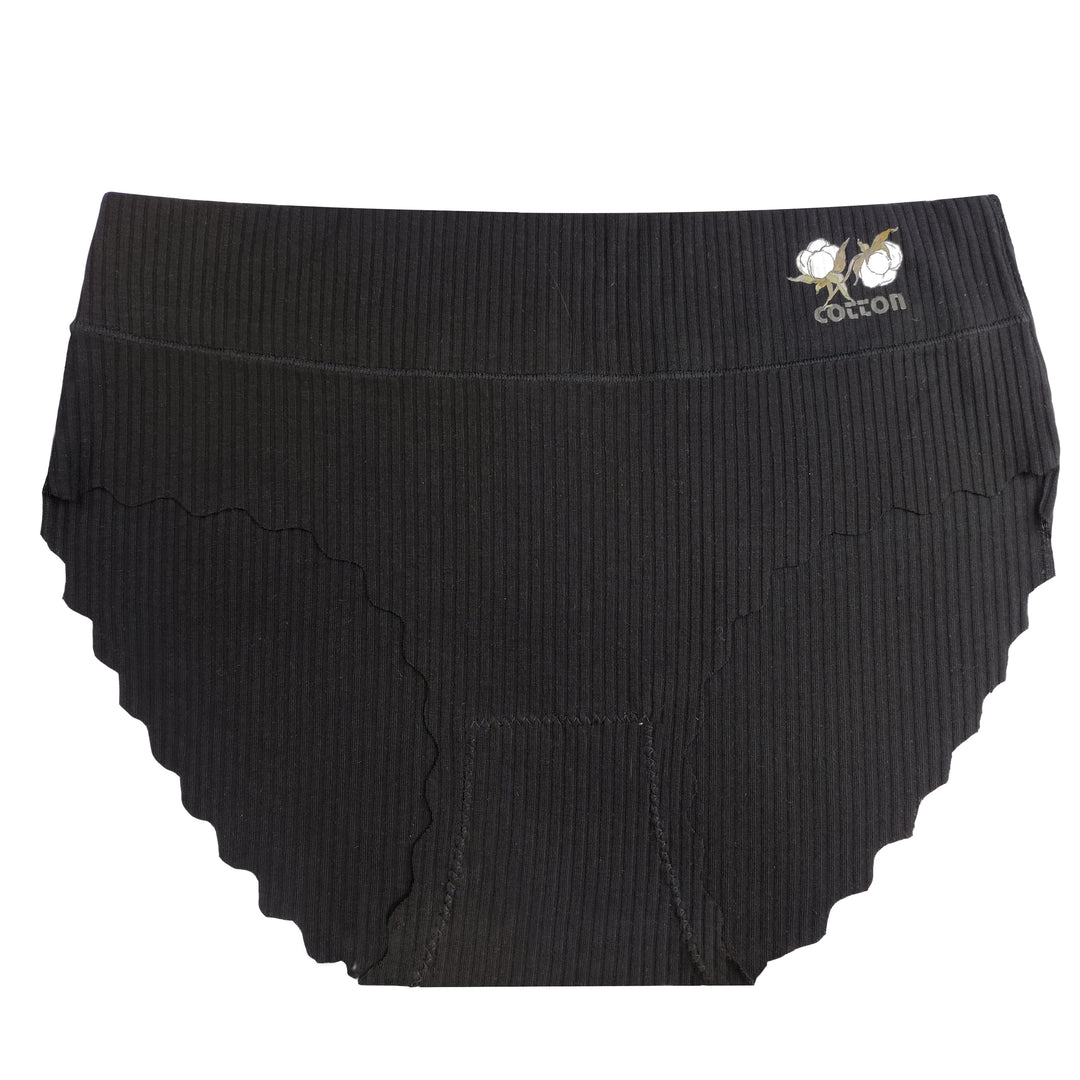 Women's solid-colored panties CZ8062 - 3 pieces in a pack