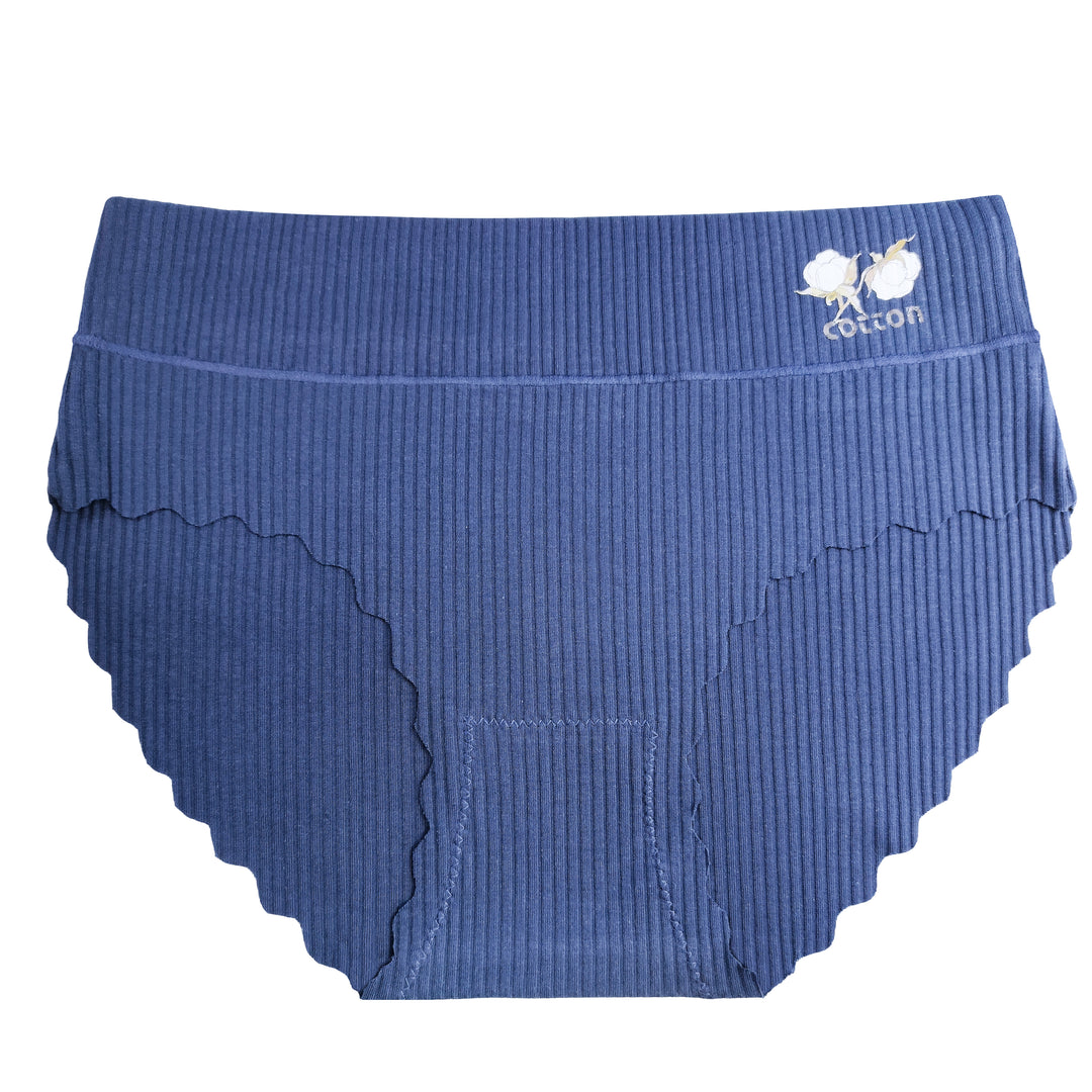 Women's solid-colored panties CZ8062 - 3 pieces in a pack