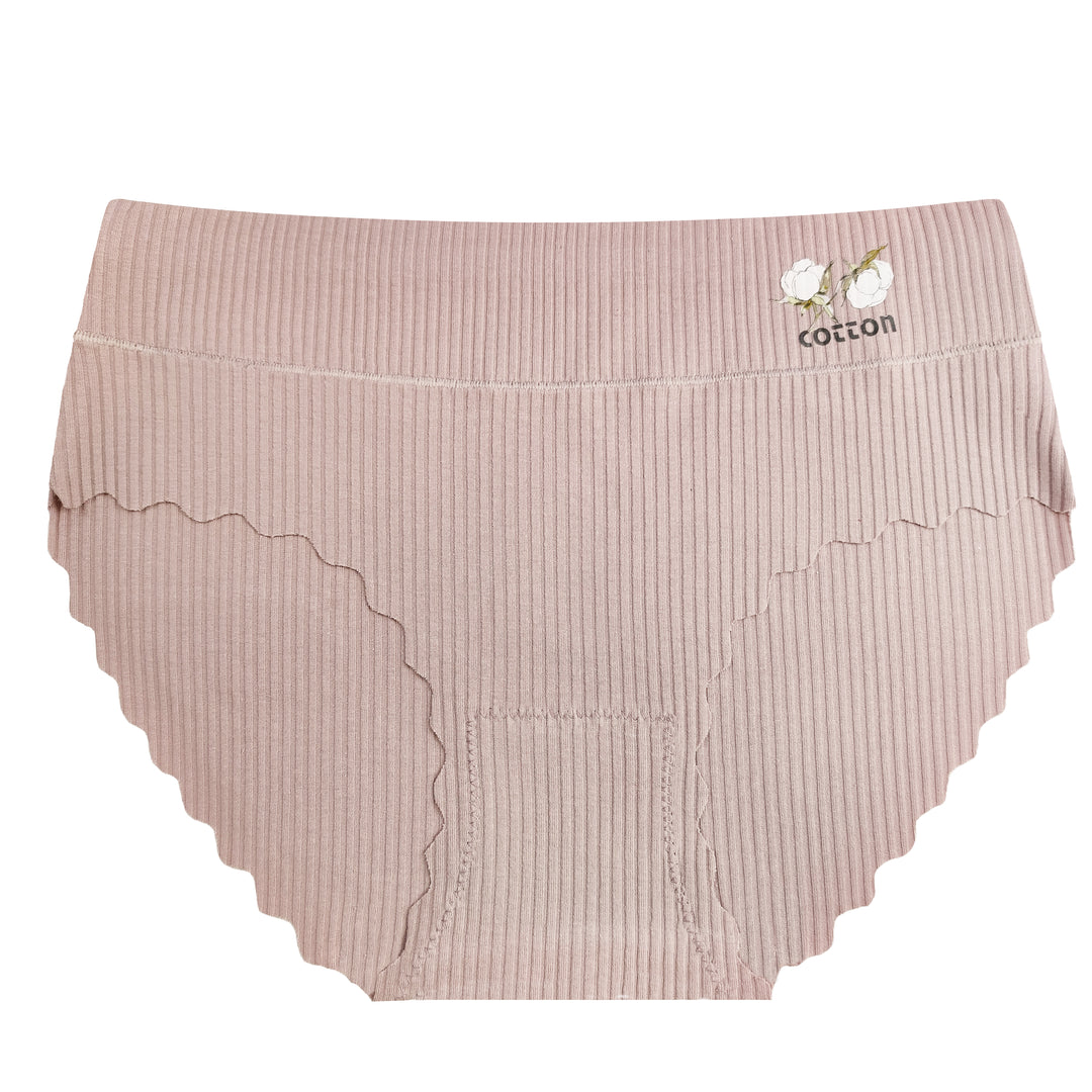 Women's solid-colored panties CZ8062 - 3 pieces in a pack