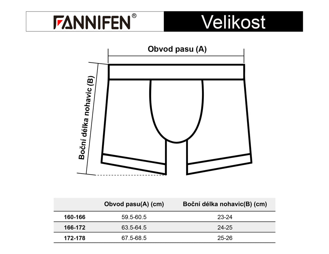Teen checkered boxers U1113 - 4pcs in a pack
