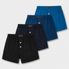 FANNIFEN Men's loose boxer shorts HF421D- 4pcs per pack
