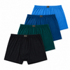 Herren locker sitzende einfarbige Boxershorts PE-340, 4 Stück pro Packung