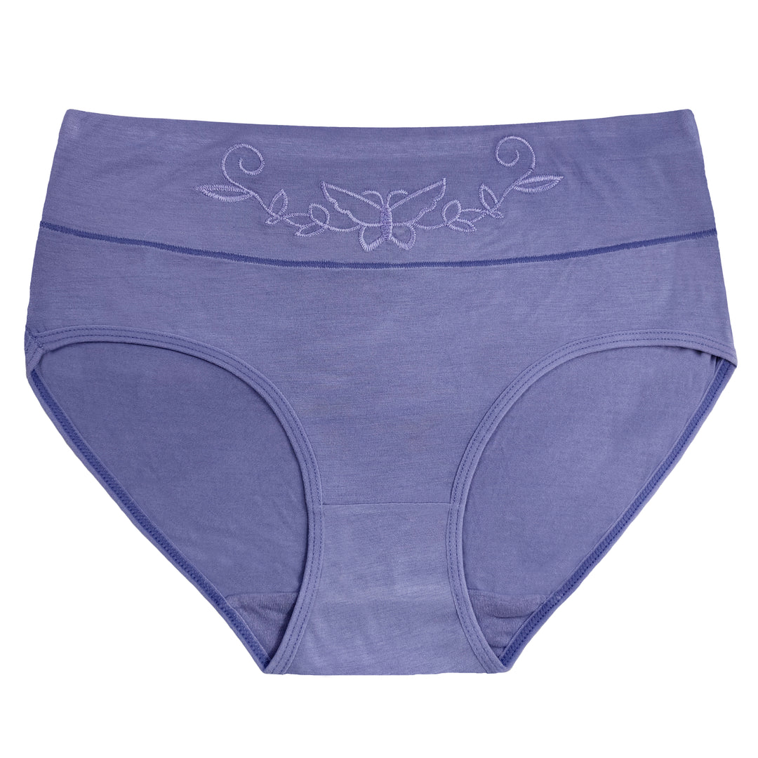 Women's high-waisted no show smooth seamless daily panties RM0049 - 3 pieces per pack