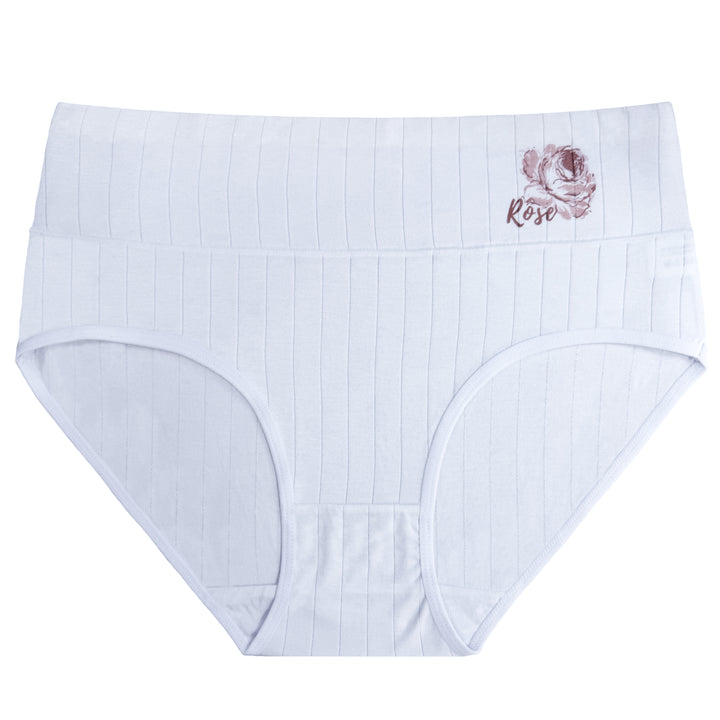 ROSE Women's High-Waisted Full Coverage Daily Breathable Smooth Seamless Panties RM0052 - 3 pieces per pack