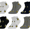 Herren-Knöchelsocken Bier XM2261 6 Paar