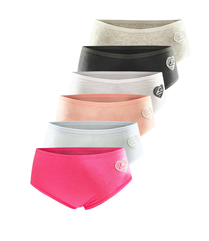 Women's cotton panties HEART YW4125 3 pcs