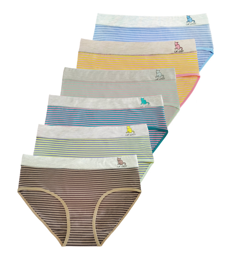 Women's cotton panties CAT YW4169 3 pcs