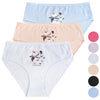 Damen klassische Baumwollslips Katze YW4248 3 Stück