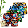 Men's bamboo boxers M6828 4pcs in a pack