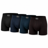 Men's classic lounge stretch loose boxer shorts PE-337+1 4 pieces per pack