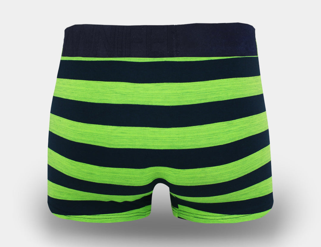 Men's cotton boxer briefs STRIPES G5121A - 4 pieces per pack