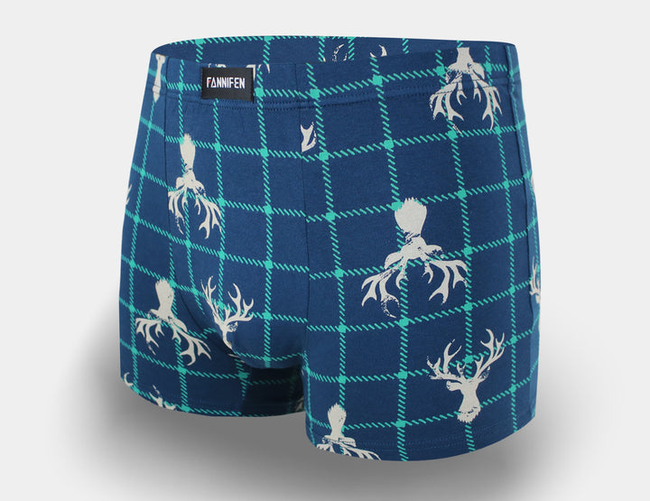 Men's cotton boxers JELEN G5116 - 4 pieces in a pack