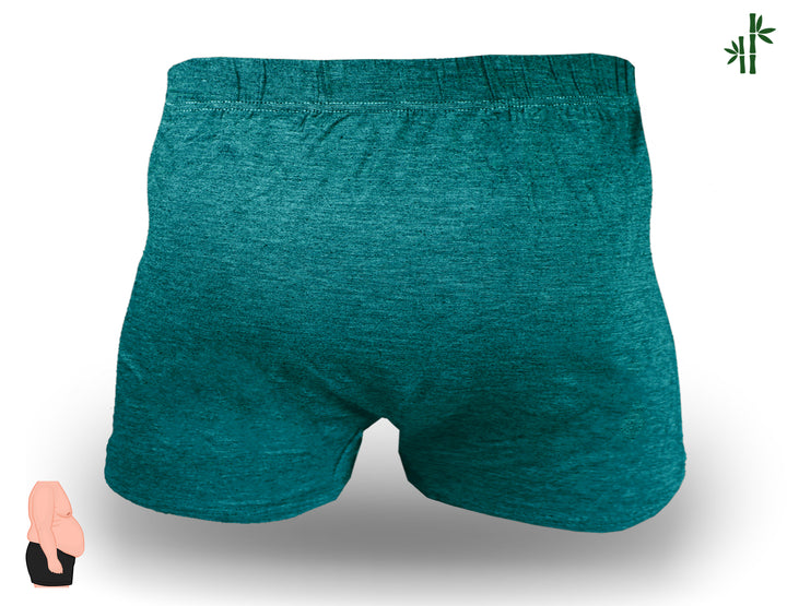 Men's loose elastic waistband soft breathable boxer shorts FM603, 4 pieces per pack