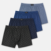 FANNIFEN Herren-Bambus-Boxershorts FM6745 – 4 Stück pro Packung