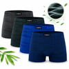 Herren Bambus-Boxershorts M0166-FM0166, 4 Stück im Packung