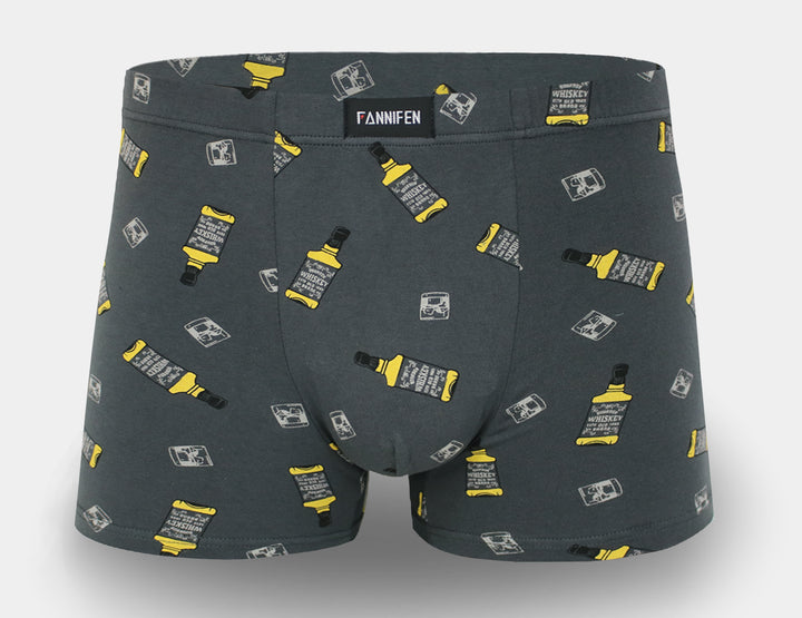 Cotton boxers soft flexible breathable WHISKEY G5123 - 4 pieces in a pack