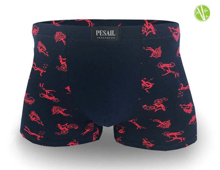 Teen bamboo boxers Skateboard UM0170 4pcs